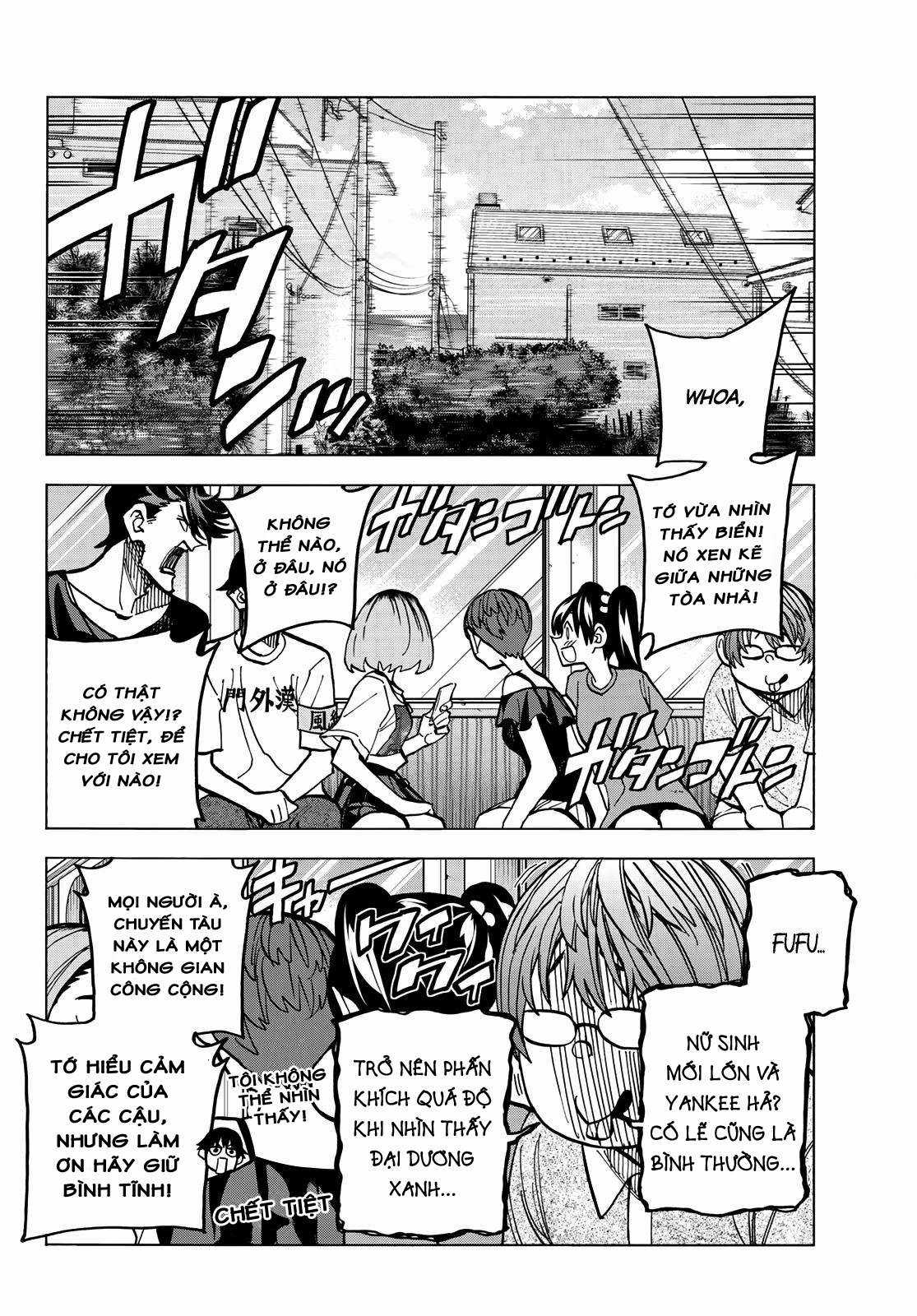 The Story Between a Dumb Prefect and a High School Girl with an Inappropriate Skirt Length Chapter 19 trang 8