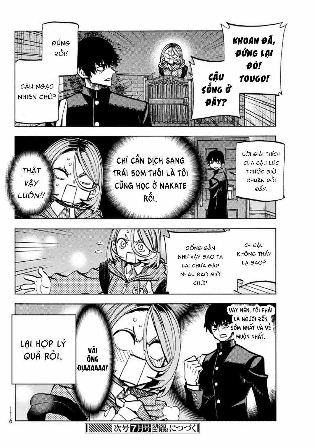 The Story Between a Dumb Prefect and a High School Girl with an Inappropriate Skirt Length Chapter 2 trang 19