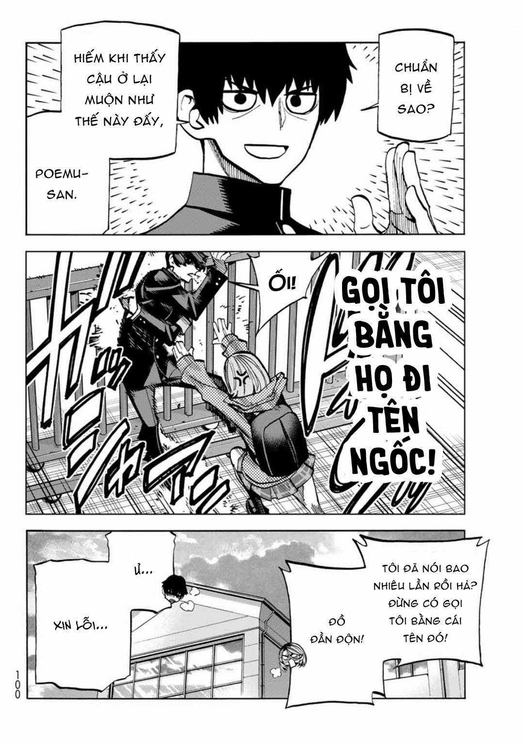 The Story Between a Dumb Prefect and a High School Girl with an Inappropriate Skirt Length Chapter 2 trang 3