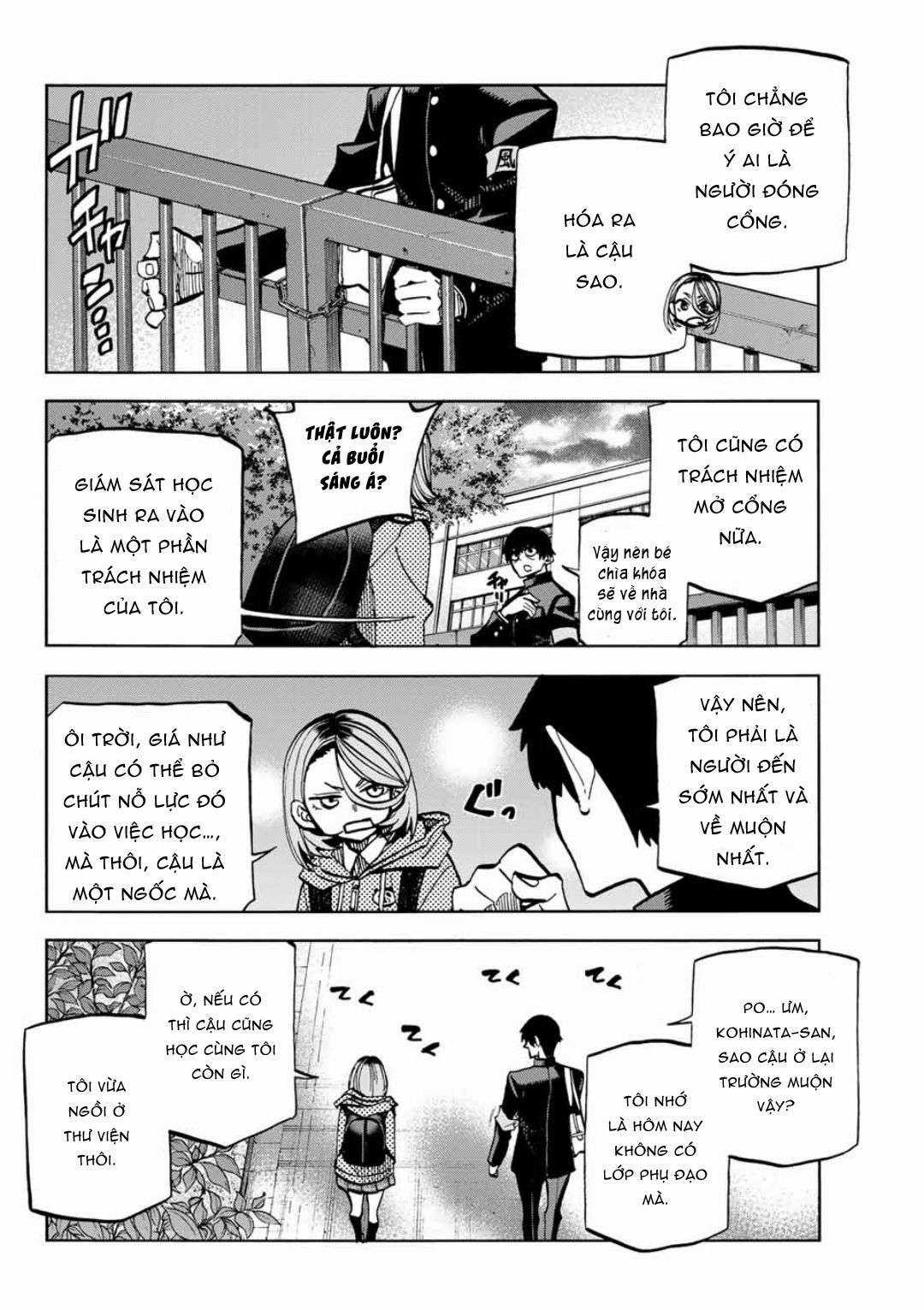 The Story Between a Dumb Prefect and a High School Girl with an Inappropriate Skirt Length Chapter 2 trang 5