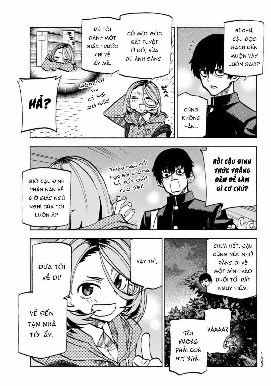 The Story Between a Dumb Prefect and a High School Girl with an Inappropriate Skirt Length Chapter 2 trang 6