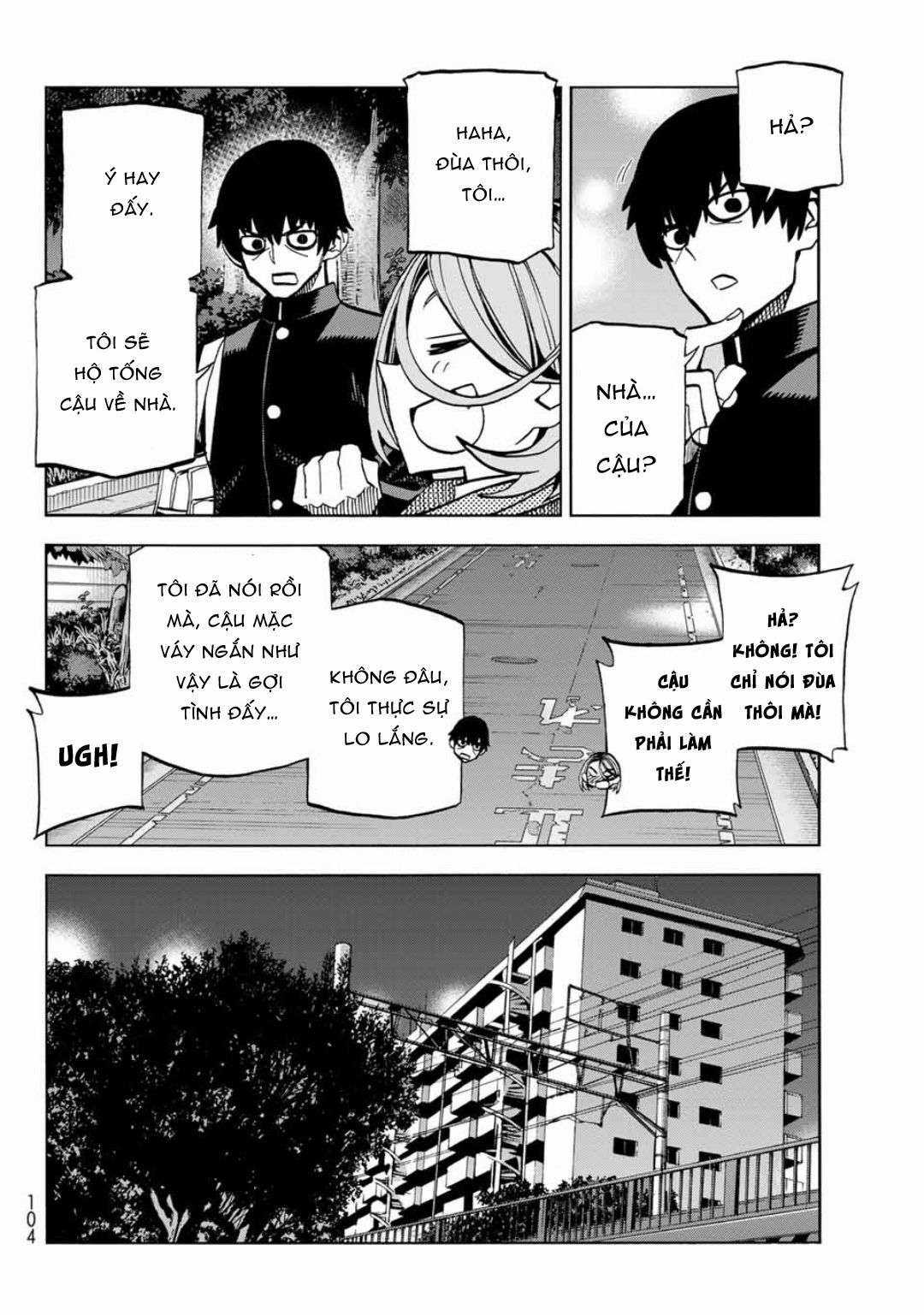 The Story Between a Dumb Prefect and a High School Girl with an Inappropriate Skirt Length Chapter 2 trang 7