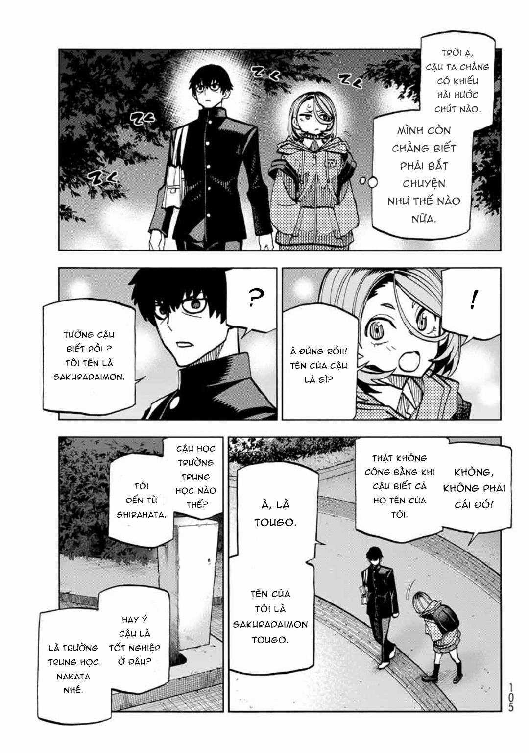 The Story Between a Dumb Prefect and a High School Girl with an Inappropriate Skirt Length Chapter 2 trang 8