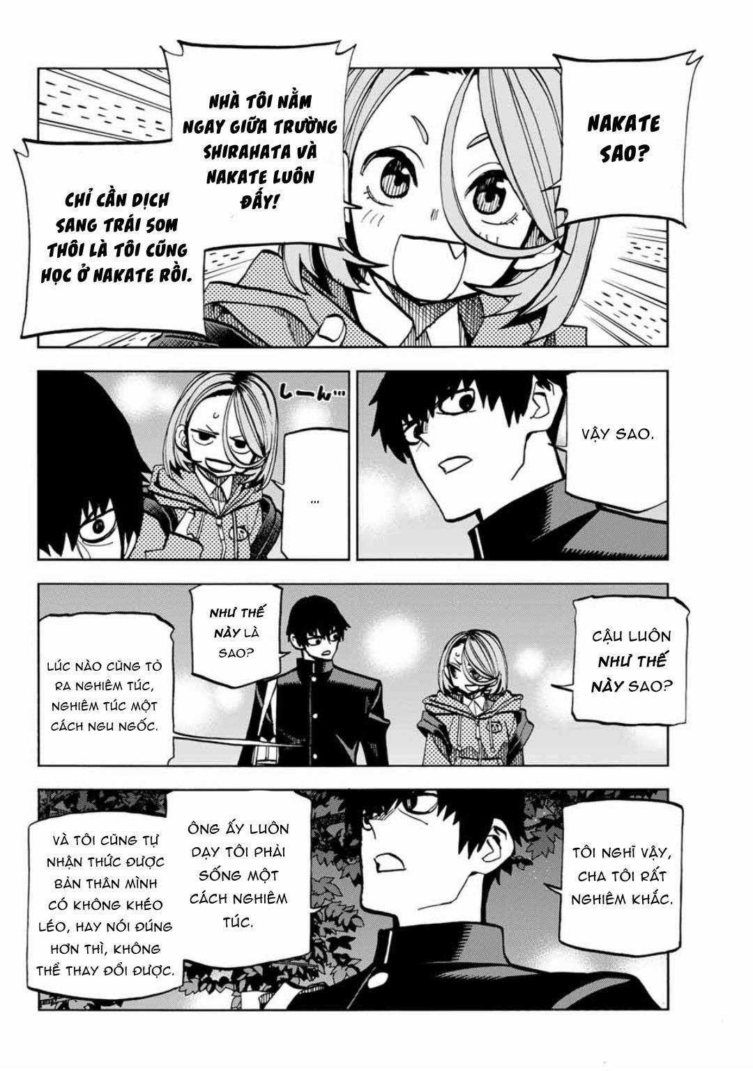 The Story Between a Dumb Prefect and a High School Girl with an Inappropriate Skirt Length Chapter 2 trang 9