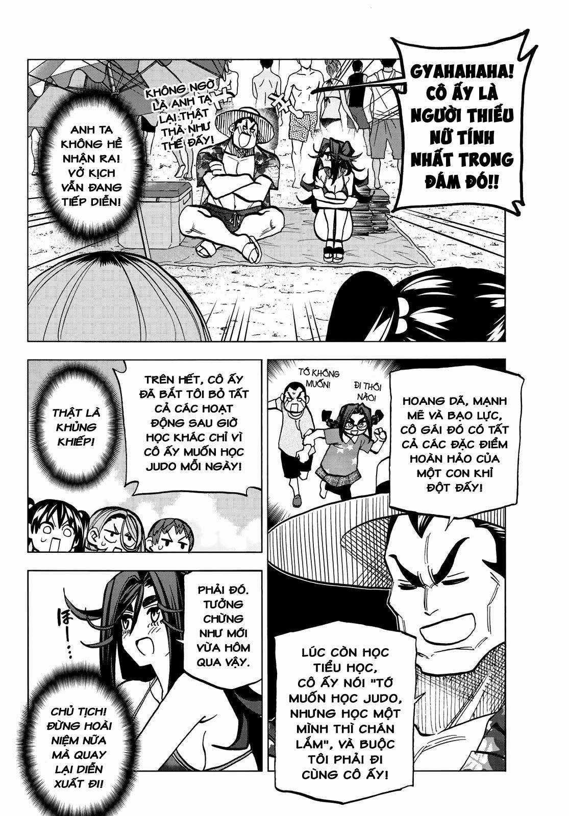 The Story Between a Dumb Prefect and a High School Girl with an Inappropriate Skirt Length Chapter 21 trang 10