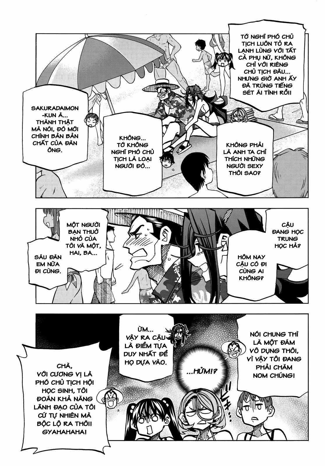 The Story Between a Dumb Prefect and a High School Girl with an Inappropriate Skirt Length Chapter 21 trang 7