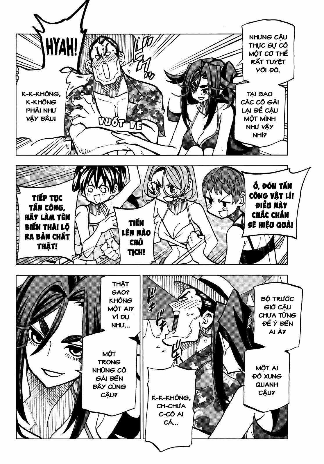 The Story Between a Dumb Prefect and a High School Girl with an Inappropriate Skirt Length Chapter 21 trang 8