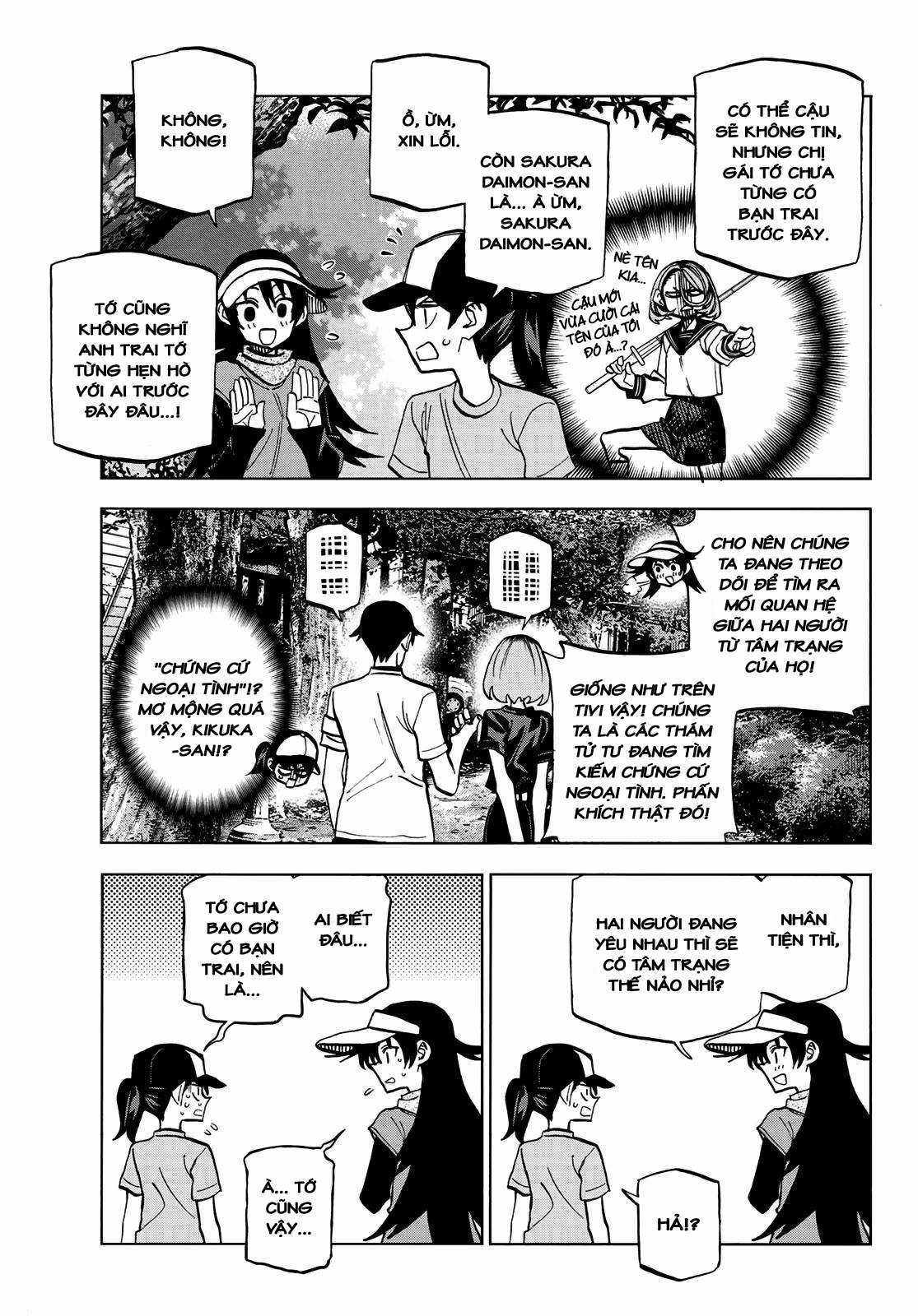 The Story Between a Dumb Prefect and a High School Girl with an Inappropriate Skirt Length Chapter 25 trang 11