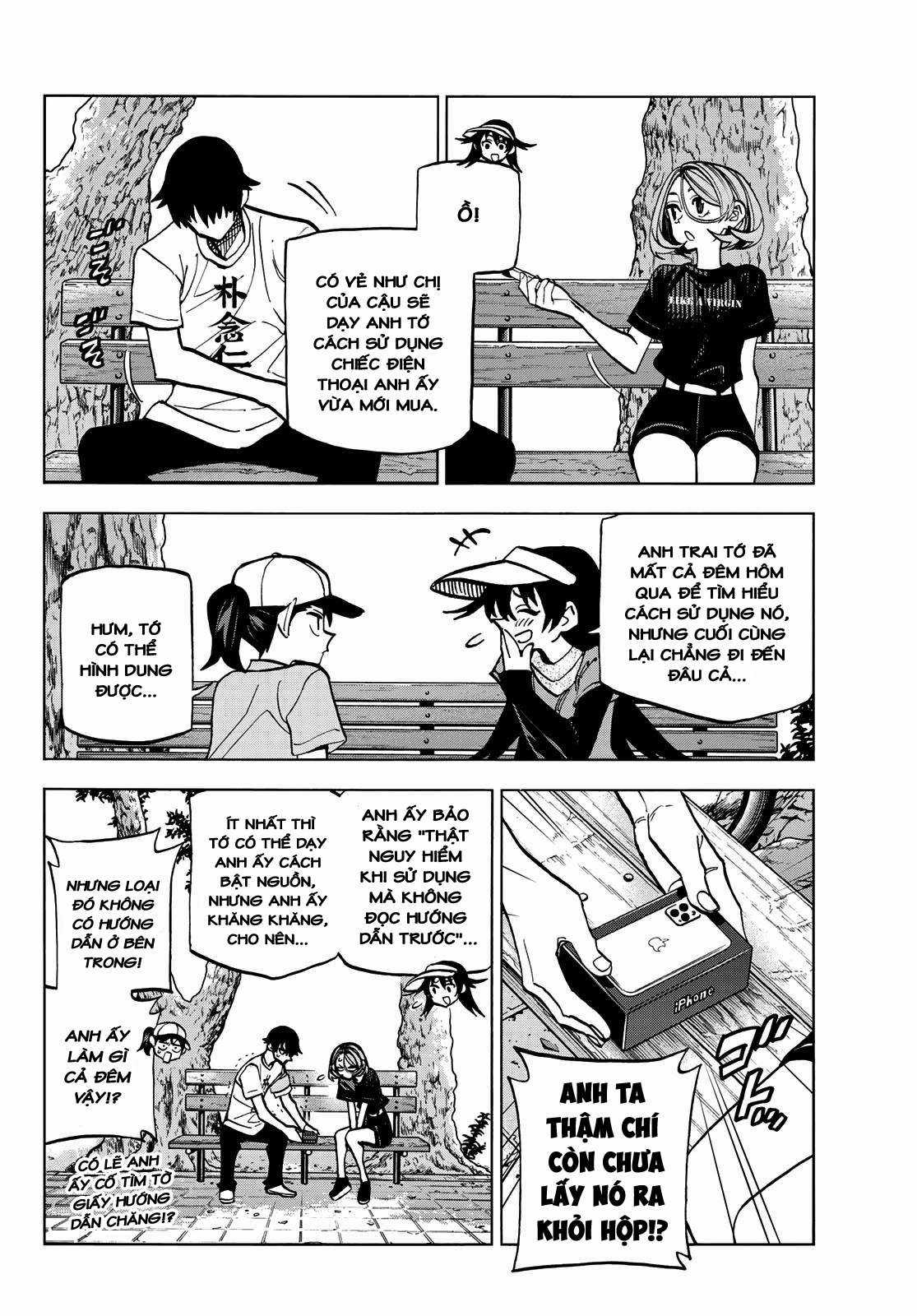 The Story Between a Dumb Prefect and a High School Girl with an Inappropriate Skirt Length Chapter 25 trang 14