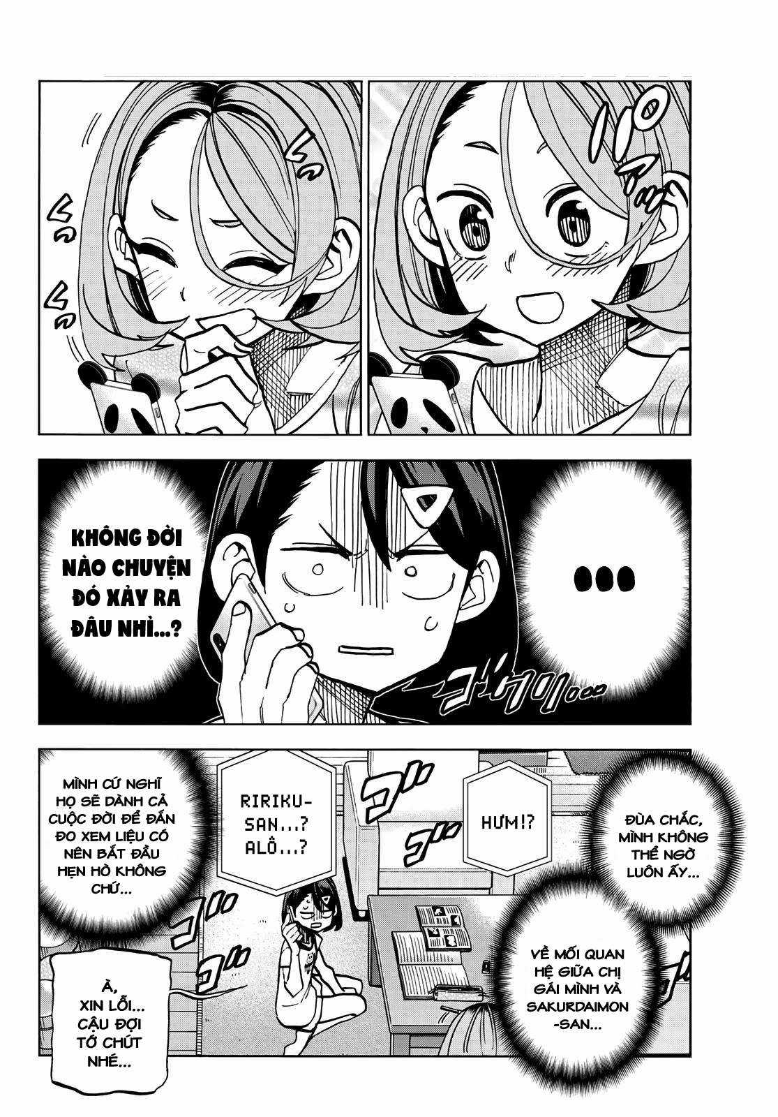 The Story Between a Dumb Prefect and a High School Girl with an Inappropriate Skirt Length Chapter 25 trang 6