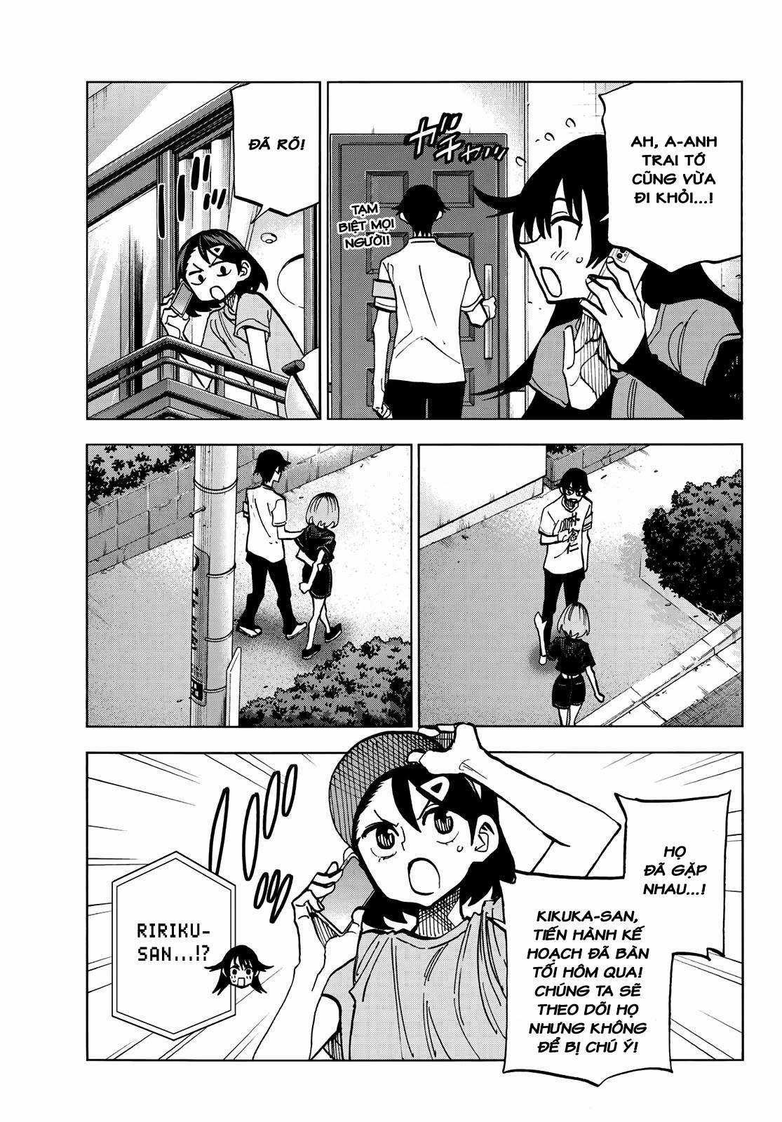 The Story Between a Dumb Prefect and a High School Girl with an Inappropriate Skirt Length Chapter 25 trang 9