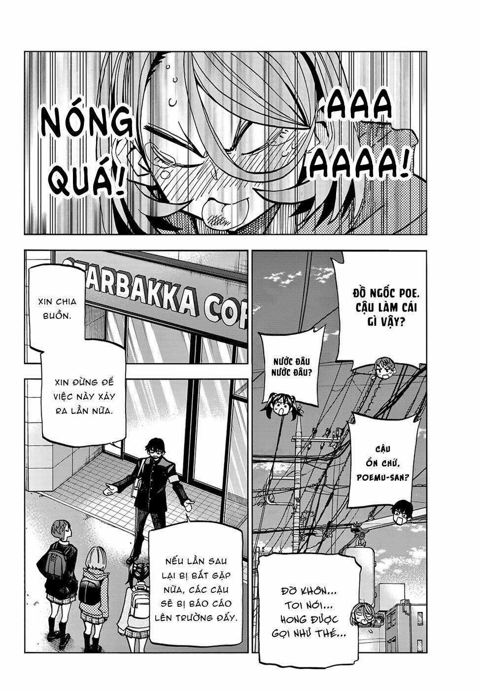 The Story Between a Dumb Prefect and a High School Girl with an Inappropriate Skirt Length Chapter 3 trang 12