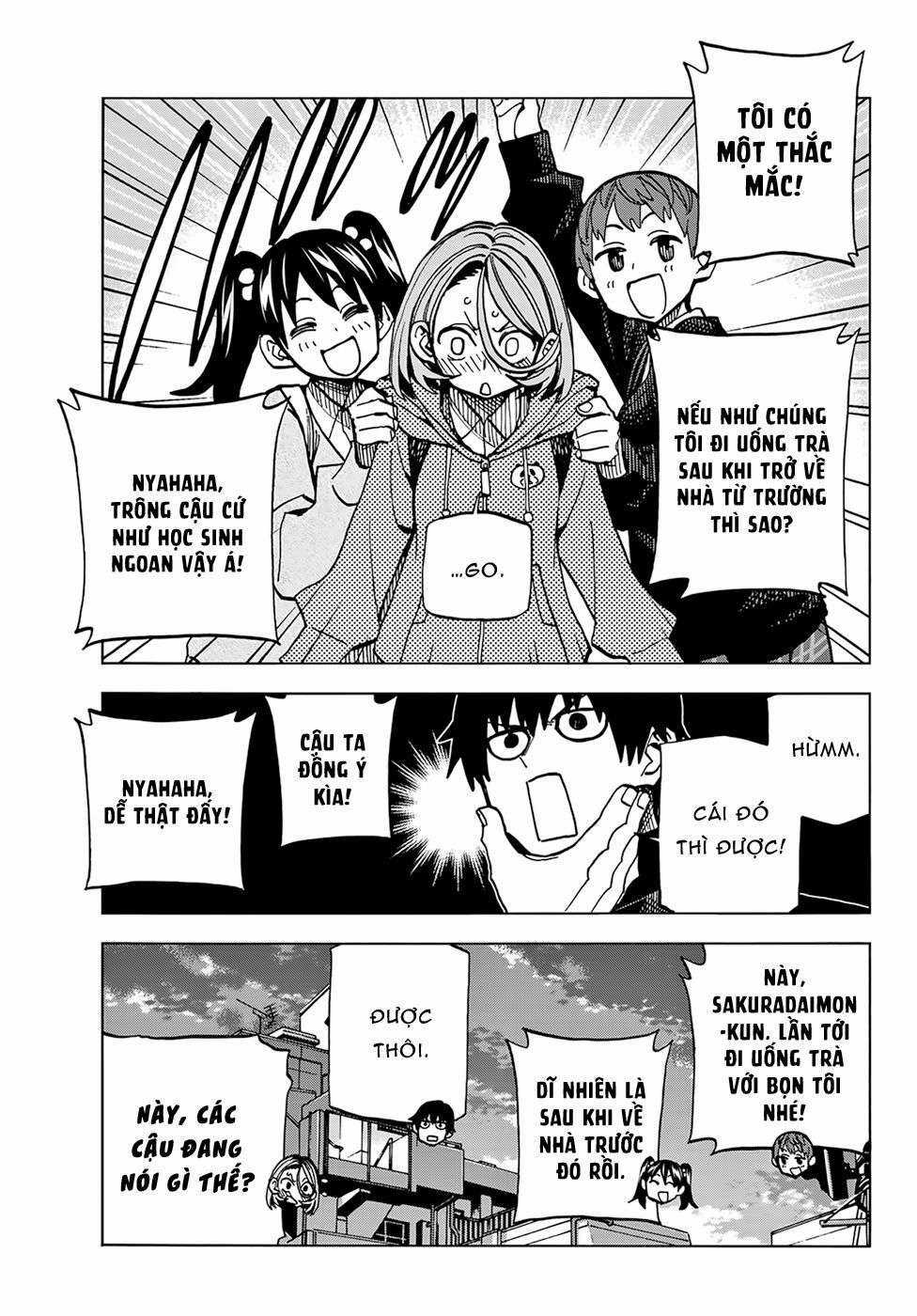 The Story Between a Dumb Prefect and a High School Girl with an Inappropriate Skirt Length Chapter 3 trang 17