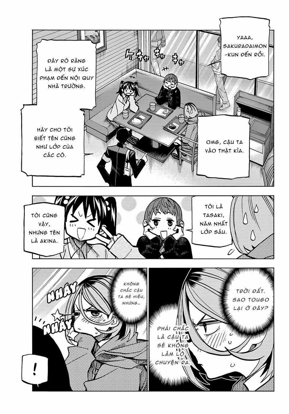 The Story Between a Dumb Prefect and a High School Girl with an Inappropriate Skirt Length Chapter 3 trang 5