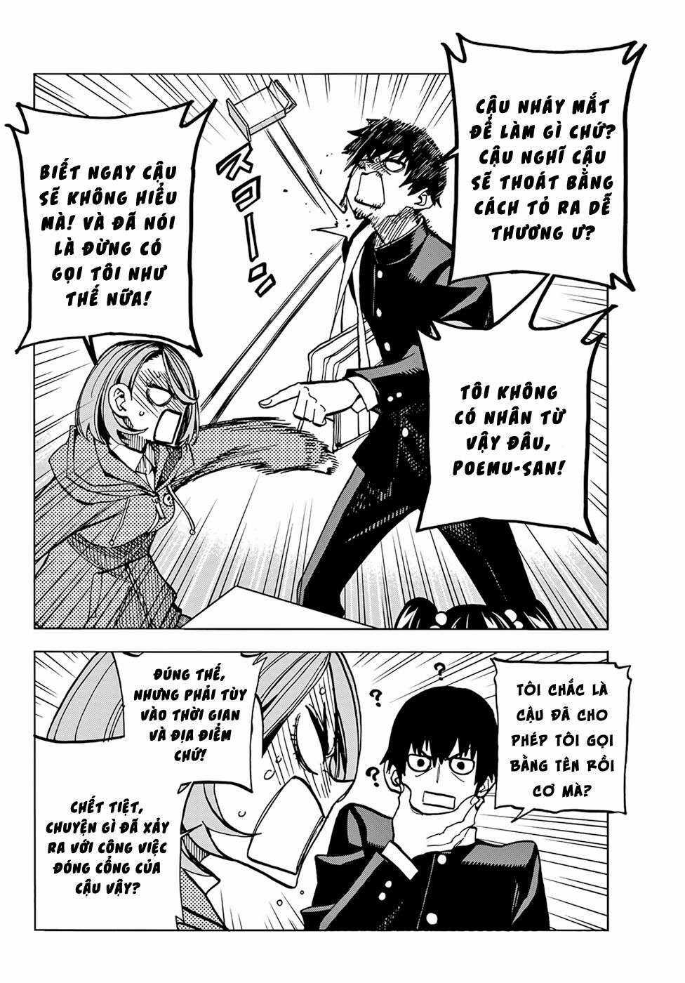 The Story Between a Dumb Prefect and a High School Girl with an Inappropriate Skirt Length Chapter 3 trang 6