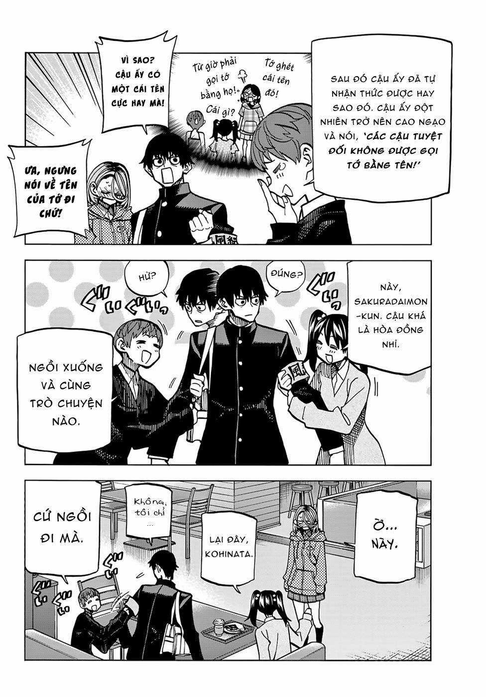 The Story Between a Dumb Prefect and a High School Girl with an Inappropriate Skirt Length Chapter 3 trang 8