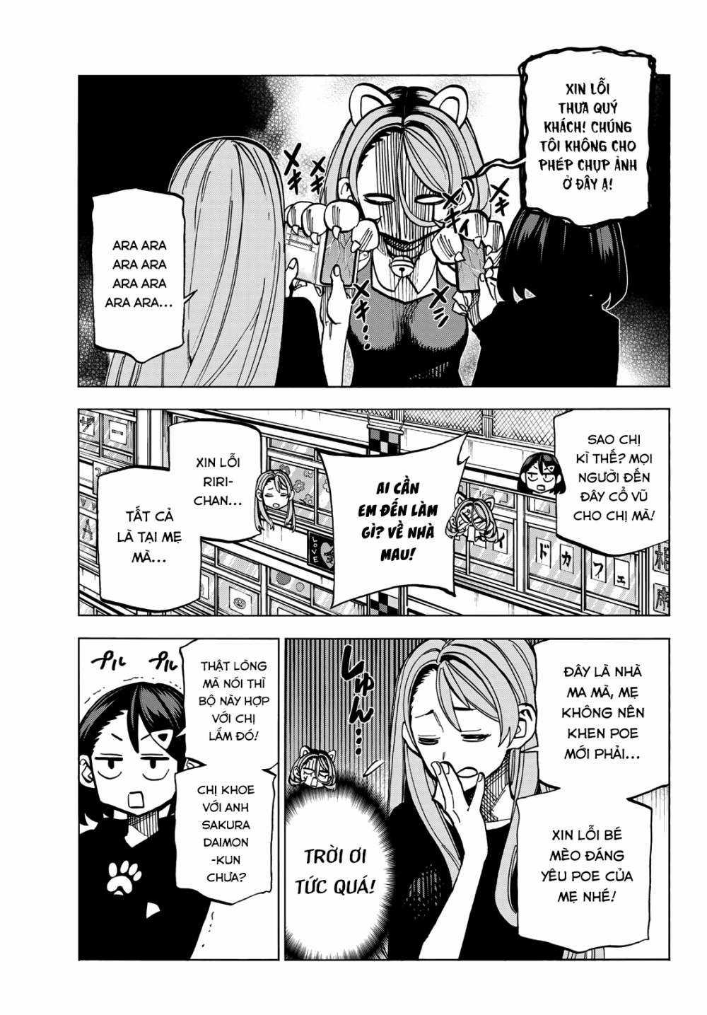 The Story Between a Dumb Prefect and a High School Girl with an Inappropriate Skirt Length Chapter 30 trang 8