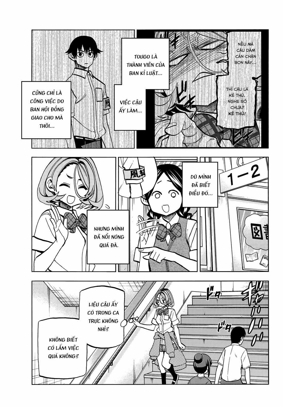 The Story Between a Dumb Prefect and a High School Girl with an Inappropriate Skirt Length Chapter 31 trang 12