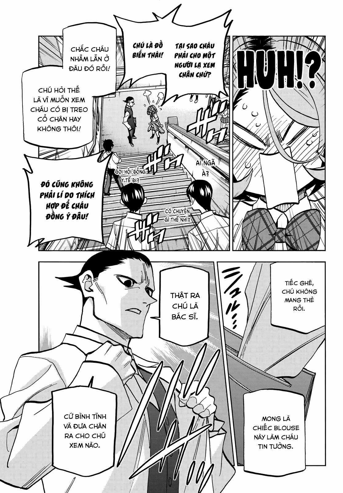 The Story Between a Dumb Prefect and a High School Girl with an Inappropriate Skirt Length Chapter 31 trang 16