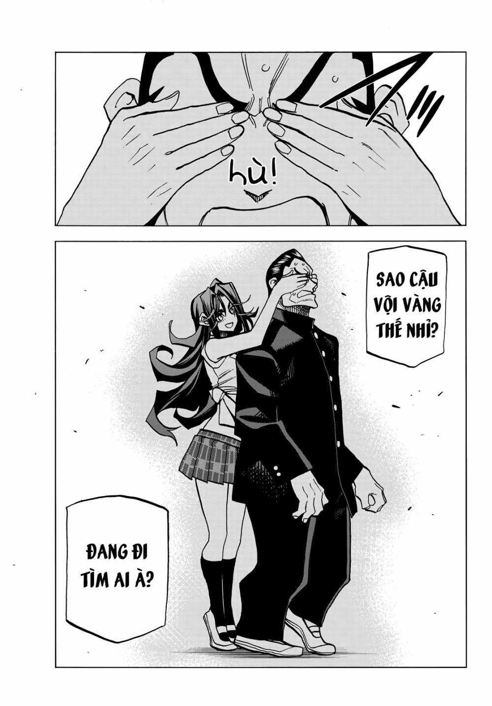 The Story Between a Dumb Prefect and a High School Girl with an Inappropriate Skirt Length Chapter 32 trang 8