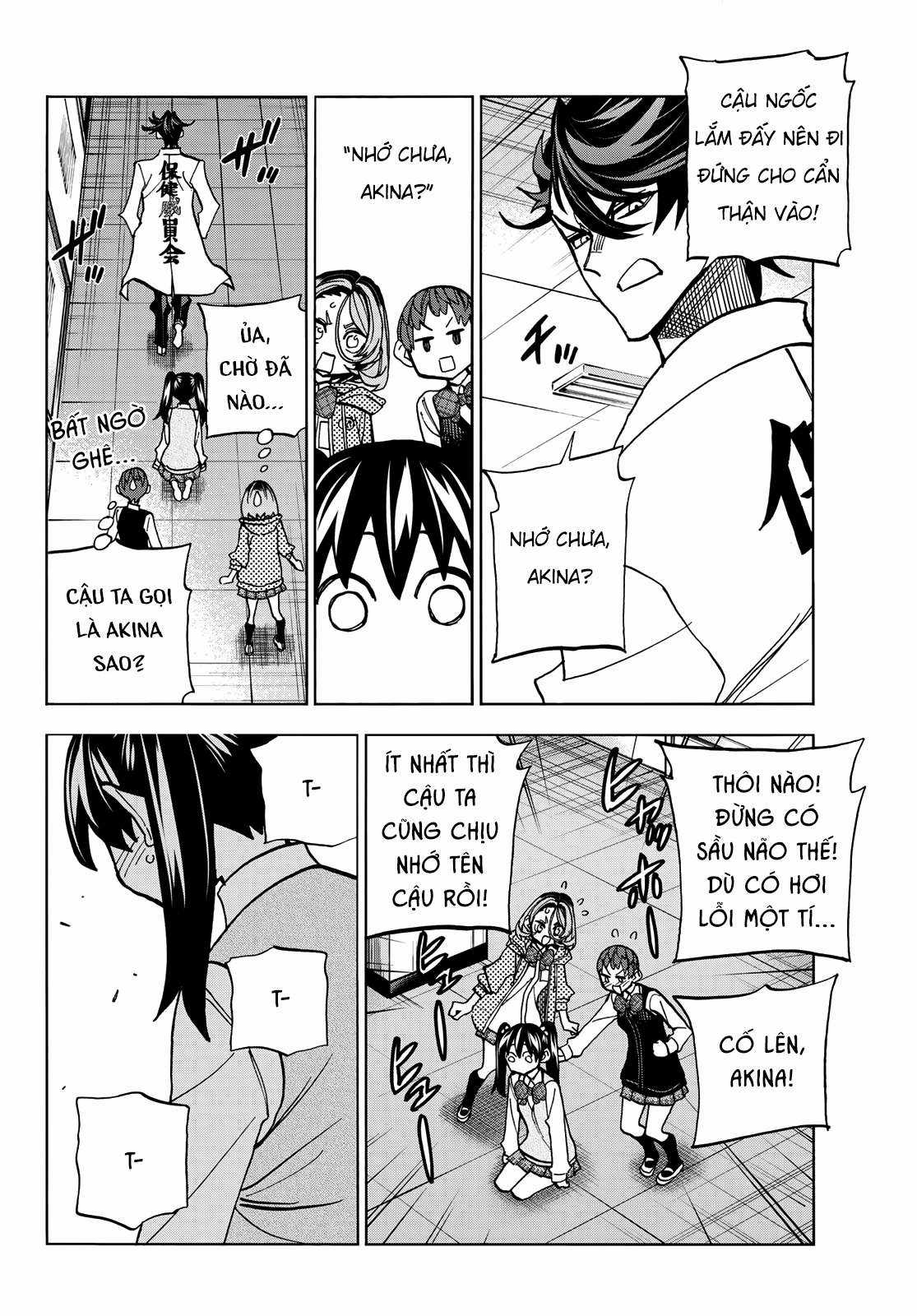 The Story Between a Dumb Prefect and a High School Girl with an Inappropriate Skirt Length Chapter 35 trang 9