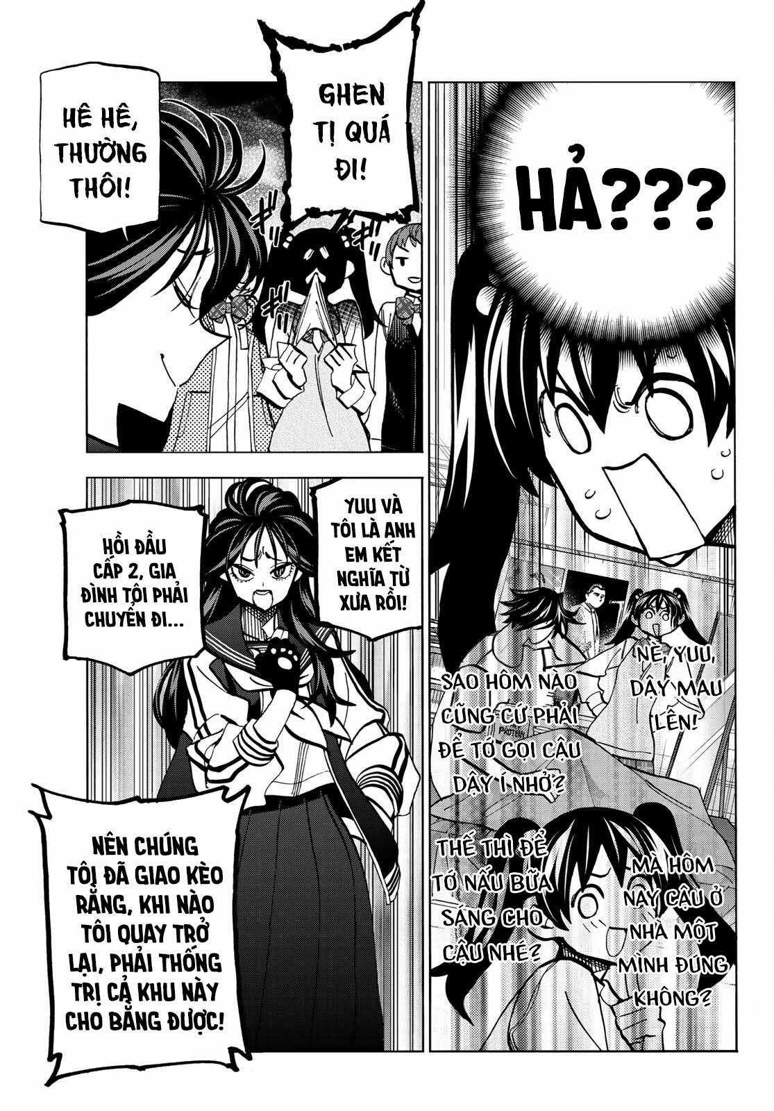 The Story Between a Dumb Prefect and a High School Girl with an Inappropriate Skirt Length Chapter 37 trang 10