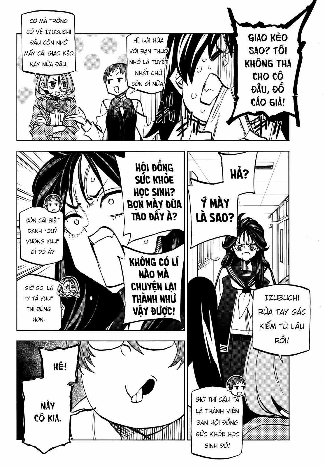 The Story Between a Dumb Prefect and a High School Girl with an Inappropriate Skirt Length Chapter 37 trang 11