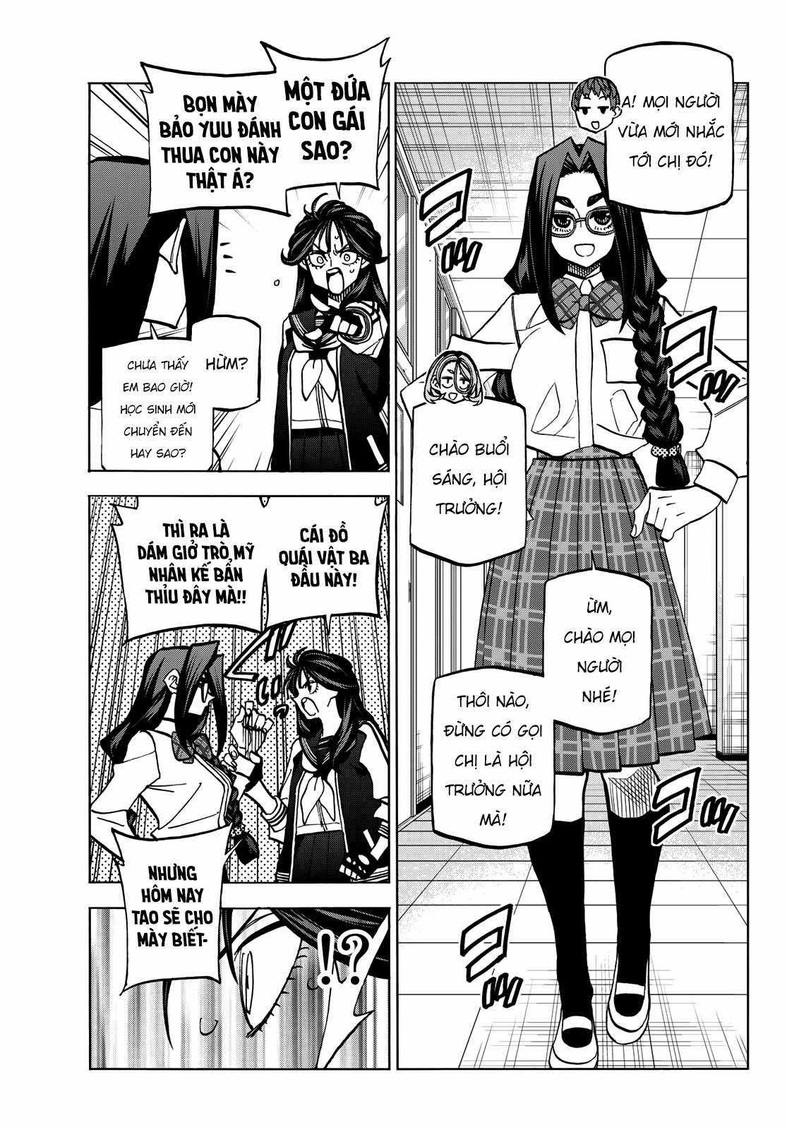 The Story Between a Dumb Prefect and a High School Girl with an Inappropriate Skirt Length Chapter 37 trang 14