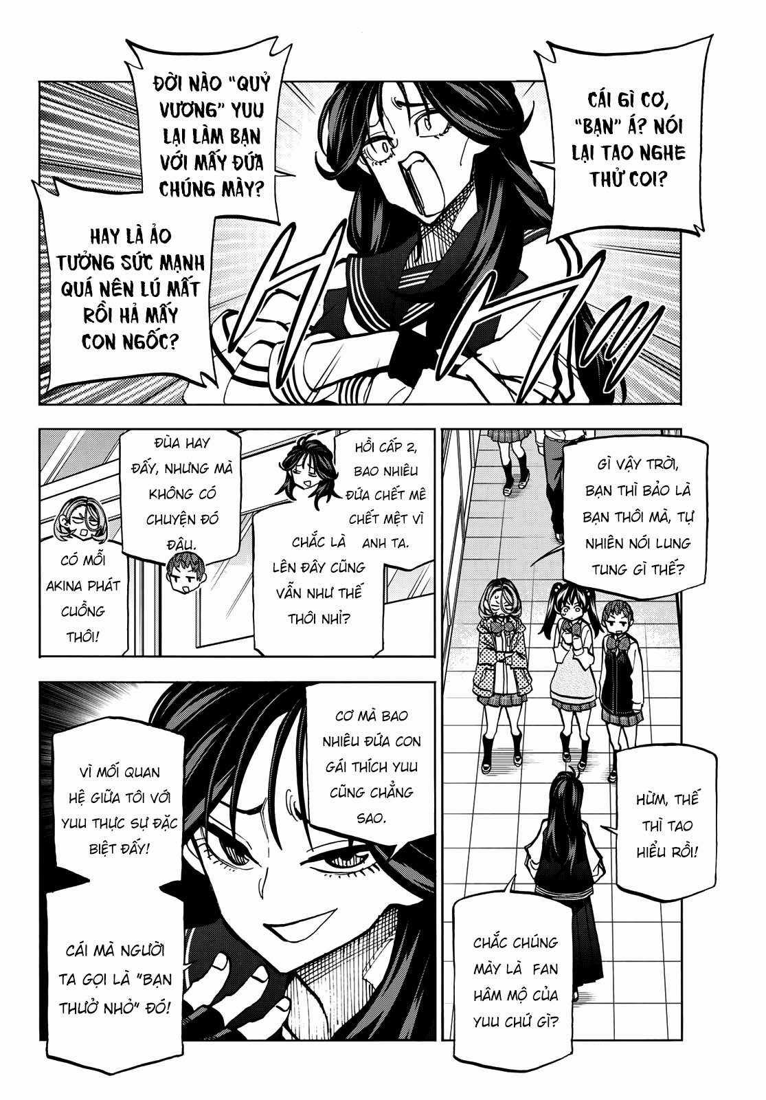 The Story Between a Dumb Prefect and a High School Girl with an Inappropriate Skirt Length Chapter 37 trang 9