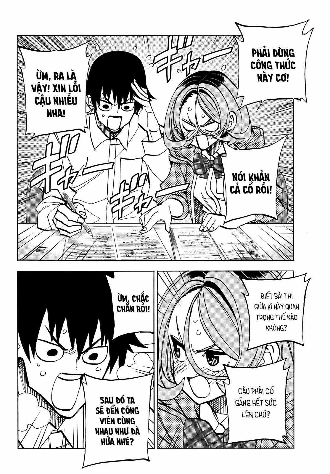 The Story Between a Dumb Prefect and a High School Girl with an Inappropriate Skirt Length Chapter 38 trang 5