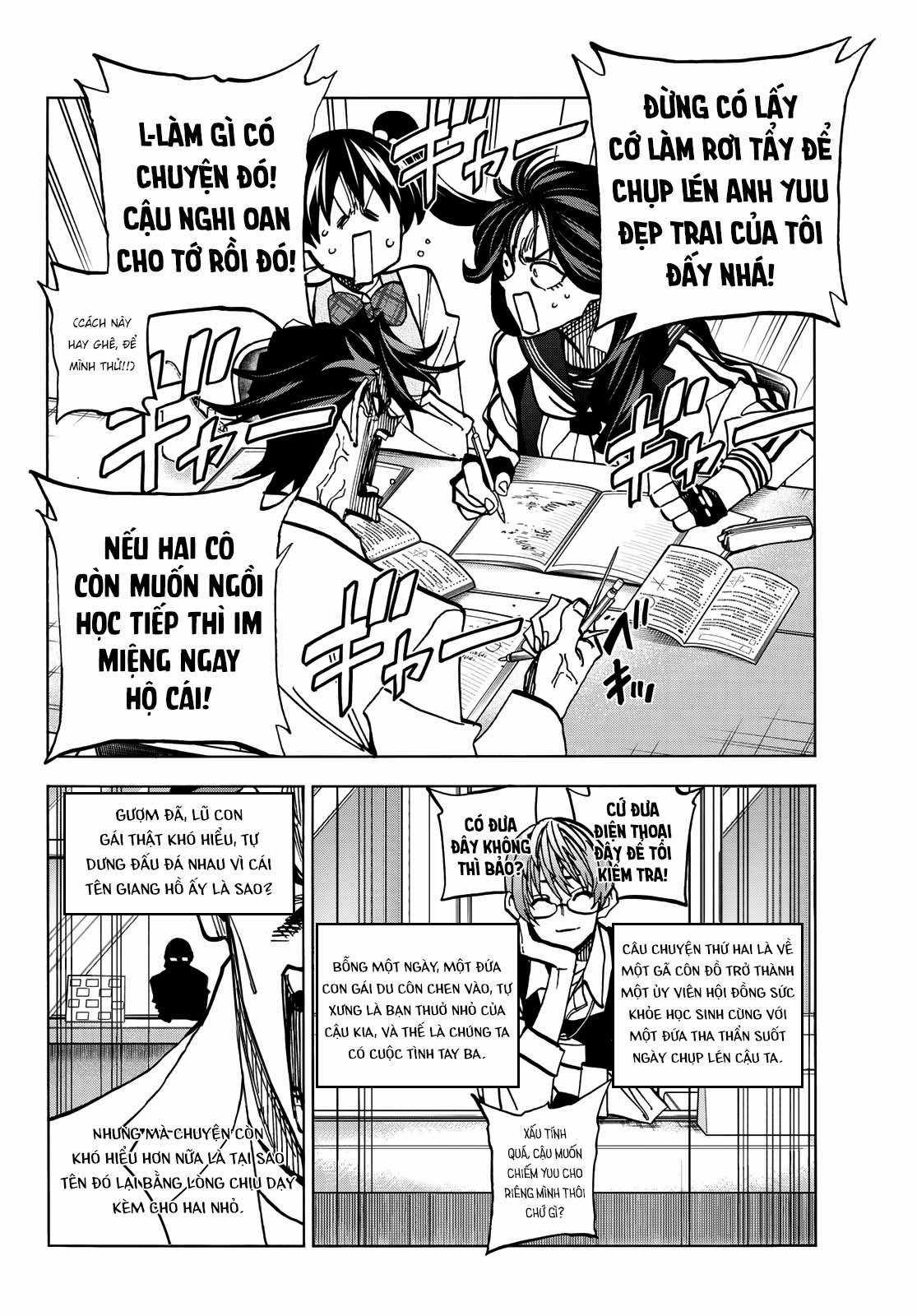 The Story Between a Dumb Prefect and a High School Girl with an Inappropriate Skirt Length Chapter 38 trang 7