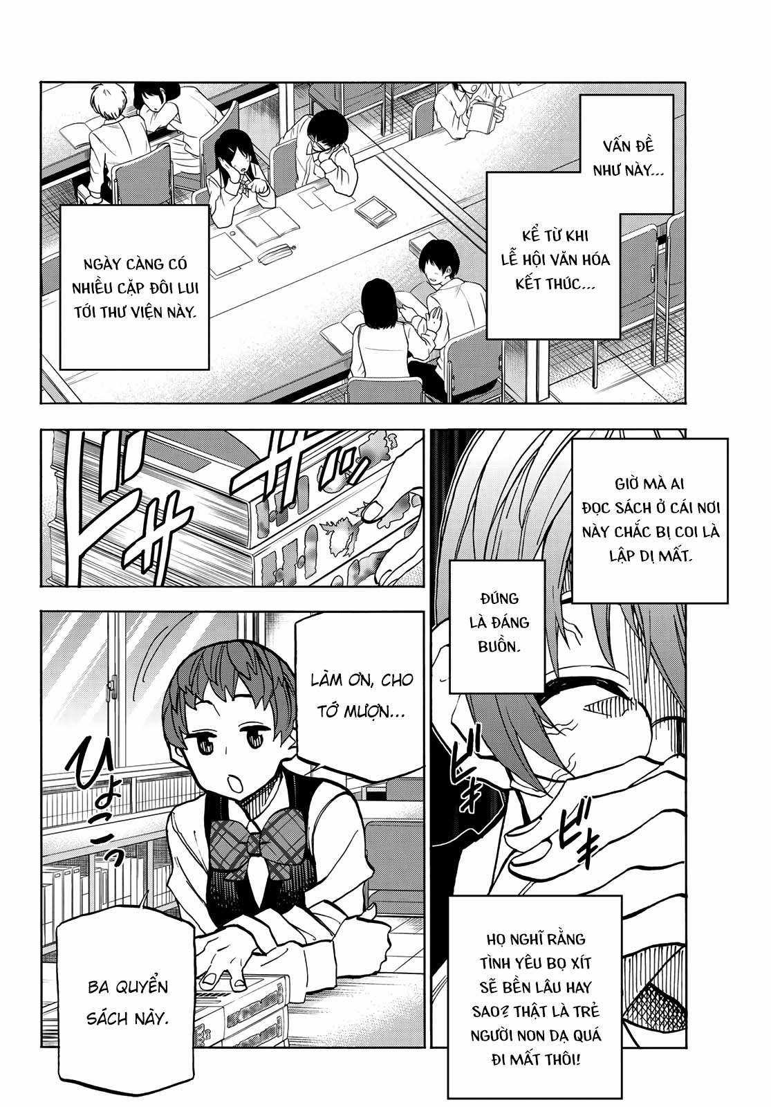 The Story Between a Dumb Prefect and a High School Girl with an Inappropriate Skirt Length Chapter 38 trang 9