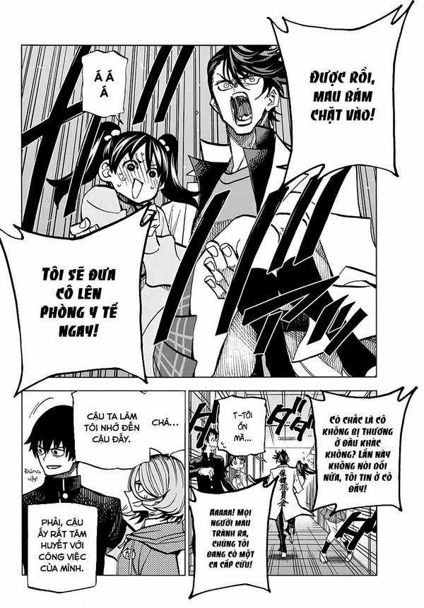 The Story Between a Dumb Prefect and a High School Girl with an Inappropriate Skirt Length Chapter 4 trang 11