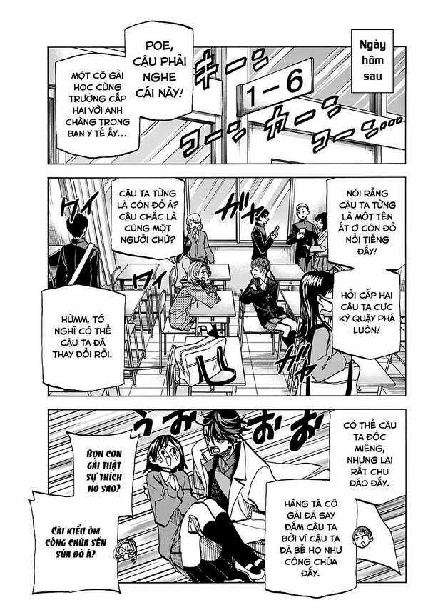 The Story Between a Dumb Prefect and a High School Girl with an Inappropriate Skirt Length Chapter 4 trang 12