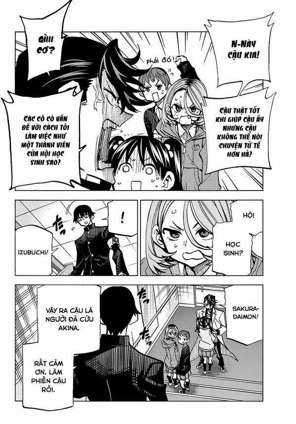 The Story Between a Dumb Prefect and a High School Girl with an Inappropriate Skirt Length Chapter 4 trang 7