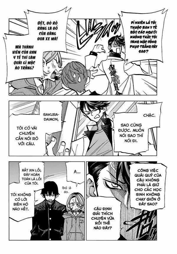 The Story Between a Dumb Prefect and a High School Girl with an Inappropriate Skirt Length Chapter 4 trang 9