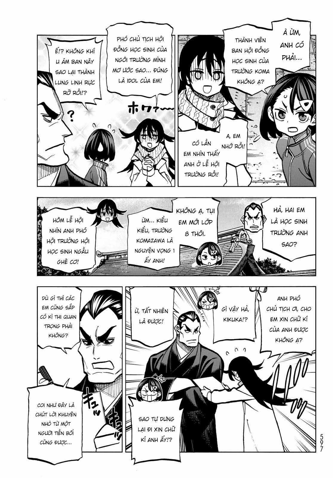 The Story Between a Dumb Prefect and a High School Girl with an Inappropriate Skirt Length Chapter 46 trang 10