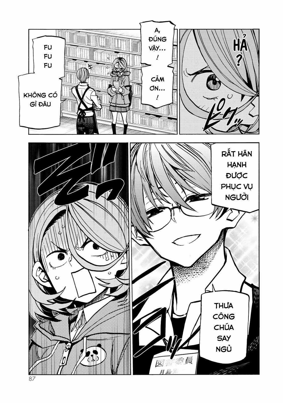 The Story Between a Dumb Prefect and a High School Girl with an Inappropriate Skirt Length Chapter 5 trang 6