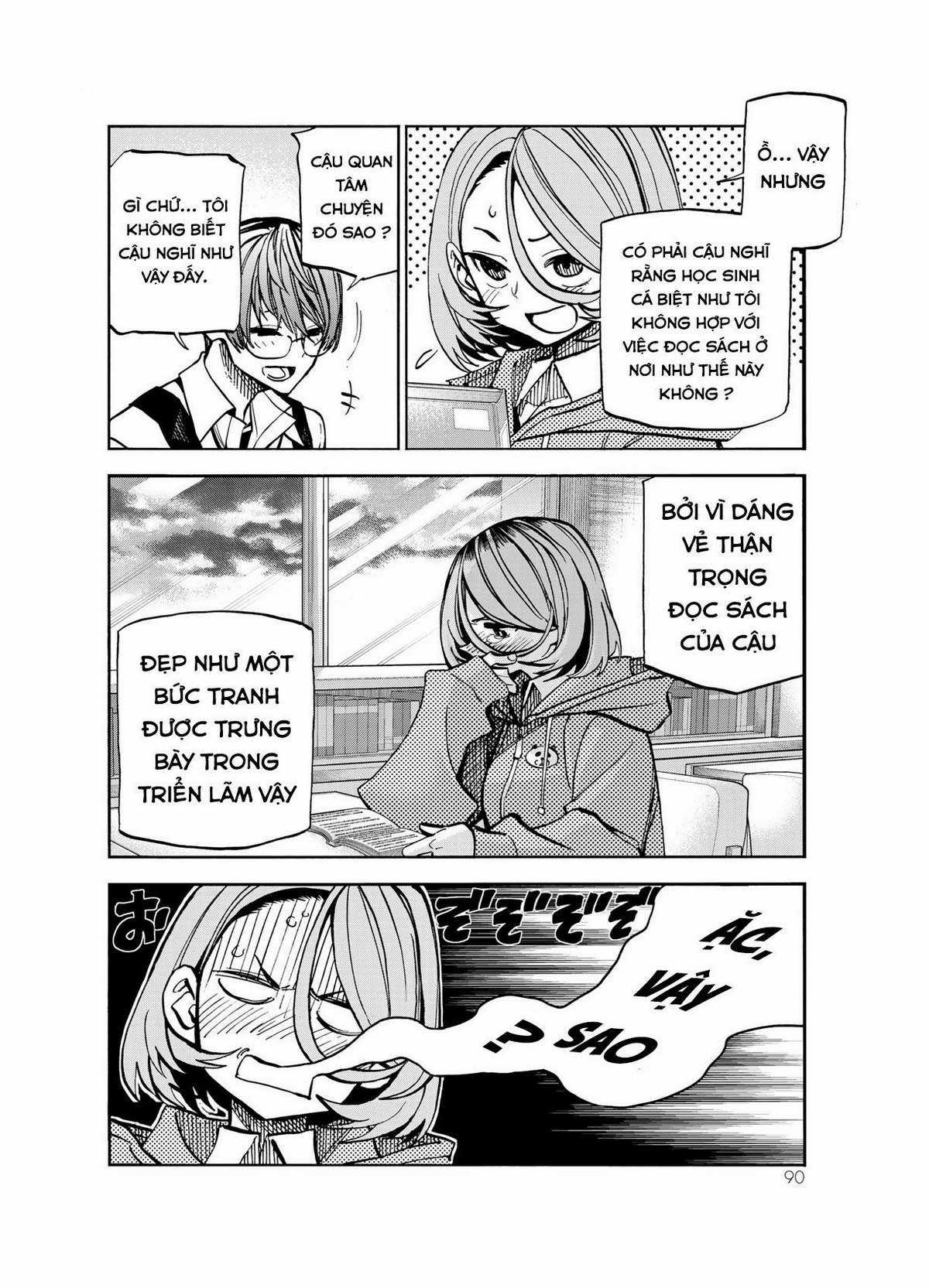 The Story Between a Dumb Prefect and a High School Girl with an Inappropriate Skirt Length Chapter 5 trang 9