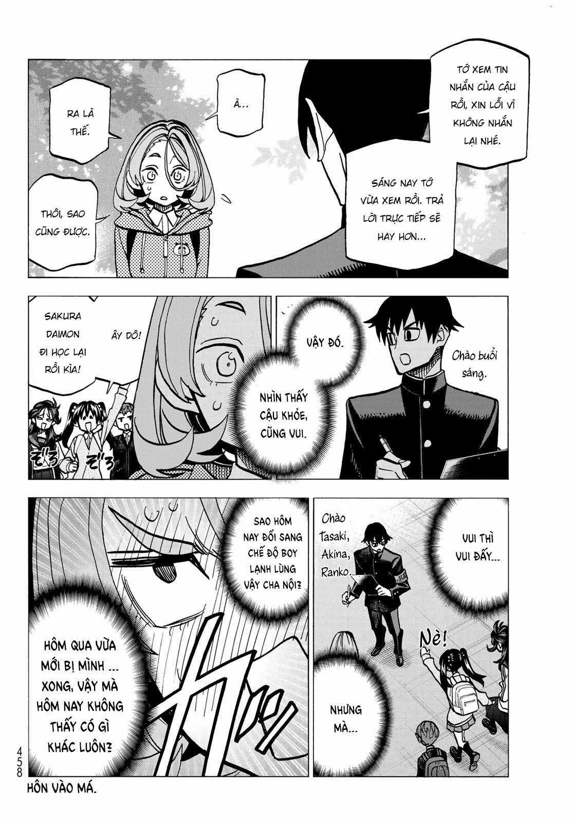 The Story Between a Dumb Prefect and a High School Girl with an Inappropriate Skirt Length Chapter 50 trang 10