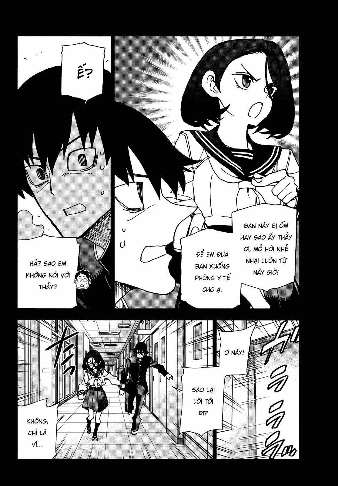 The Story Between a Dumb Prefect and a High School Girl with an Inappropriate Skirt Length Chapter 54 trang 17