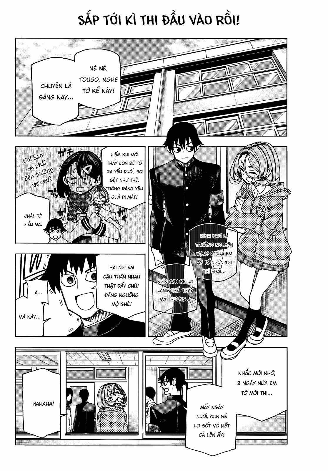 The Story Between a Dumb Prefect and a High School Girl with an Inappropriate Skirt Length Chapter 54 trang 3