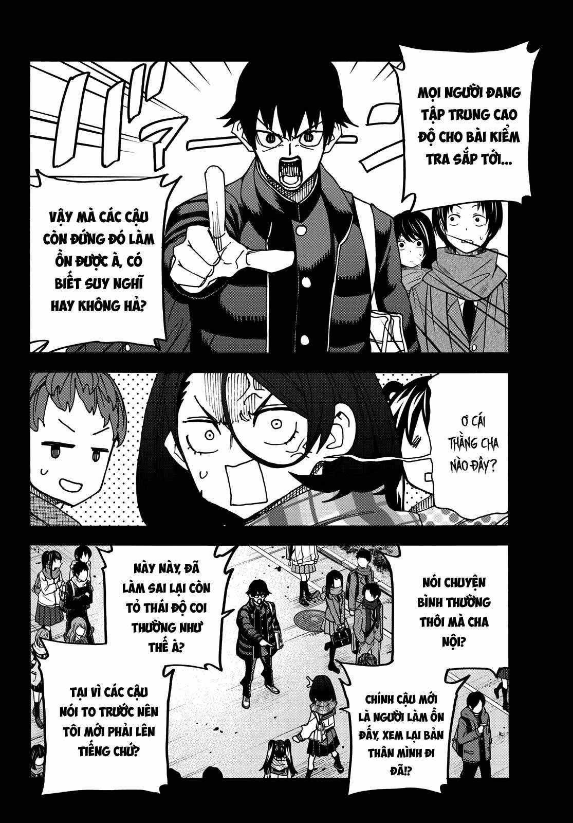 The Story Between a Dumb Prefect and a High School Girl with an Inappropriate Skirt Length Chapter 54 trang 7