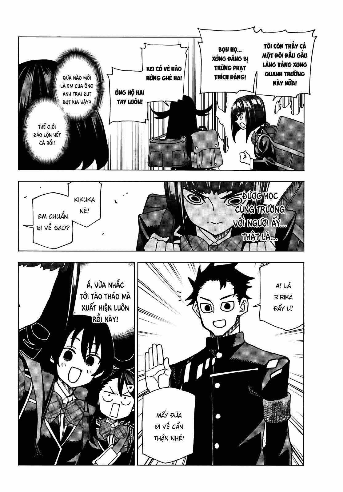 The Story Between a Dumb Prefect and a High School Girl with an Inappropriate Skirt Length Chapter 57 trang 13