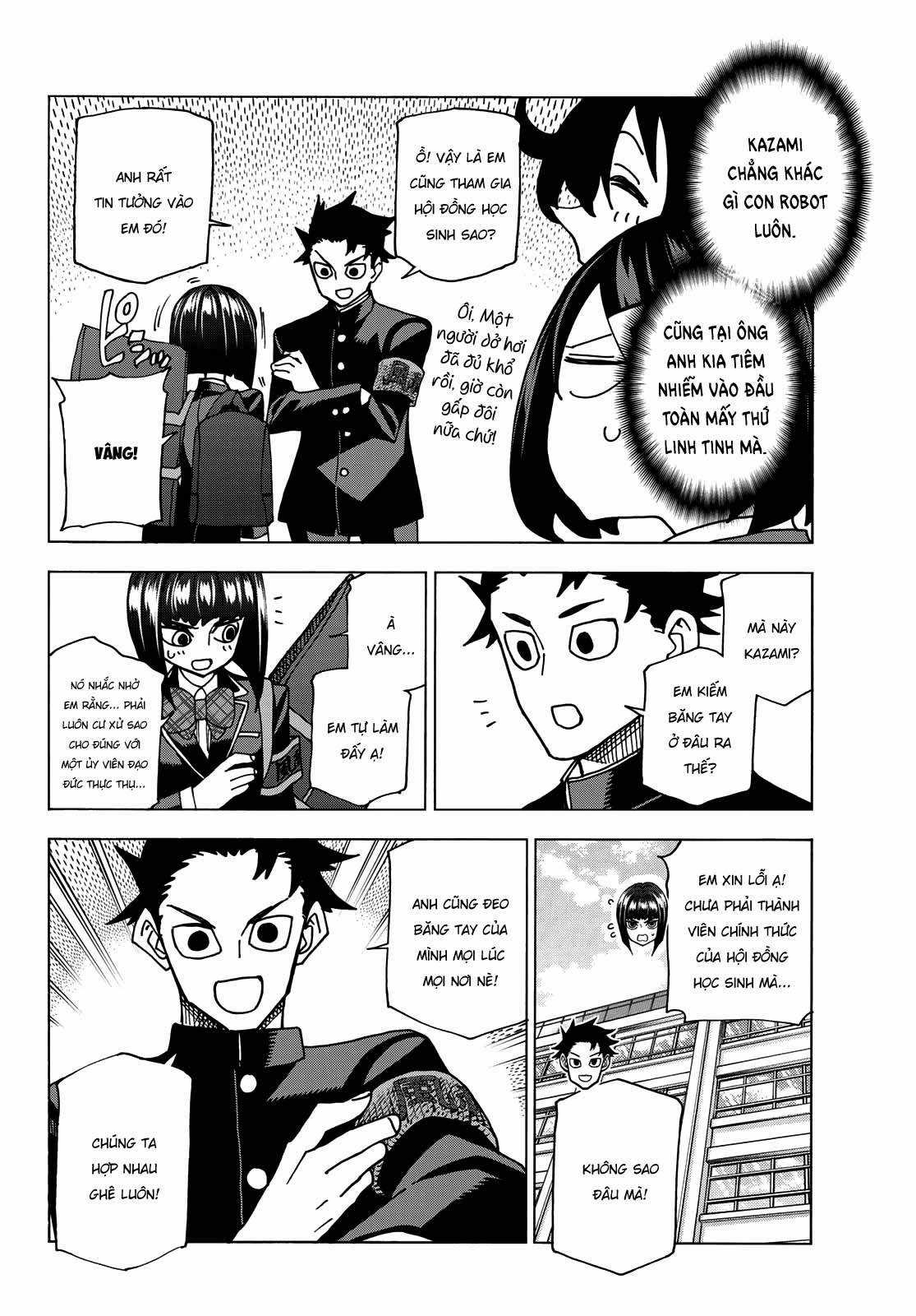 The Story Between a Dumb Prefect and a High School Girl with an Inappropriate Skirt Length Chapter 57 trang 17