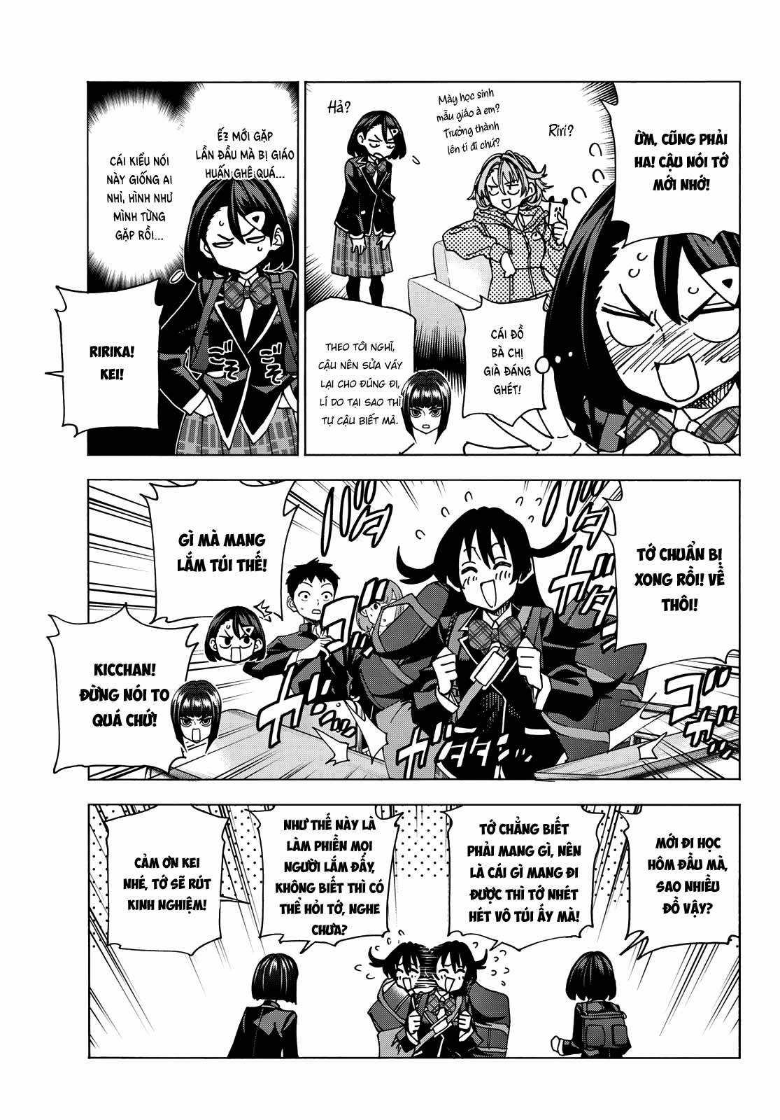 The Story Between a Dumb Prefect and a High School Girl with an Inappropriate Skirt Length Chapter 57 trang 8