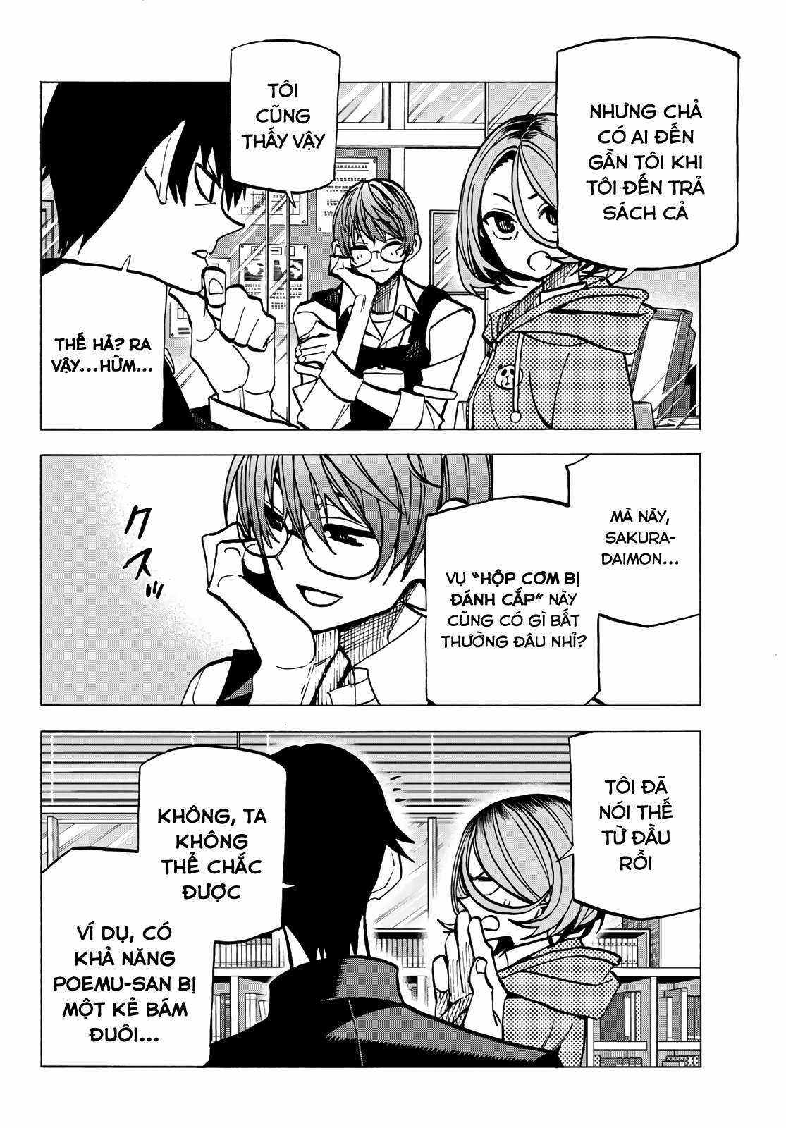 The Story Between a Dumb Prefect and a High School Girl with an Inappropriate Skirt Length Chapter 6 trang 10