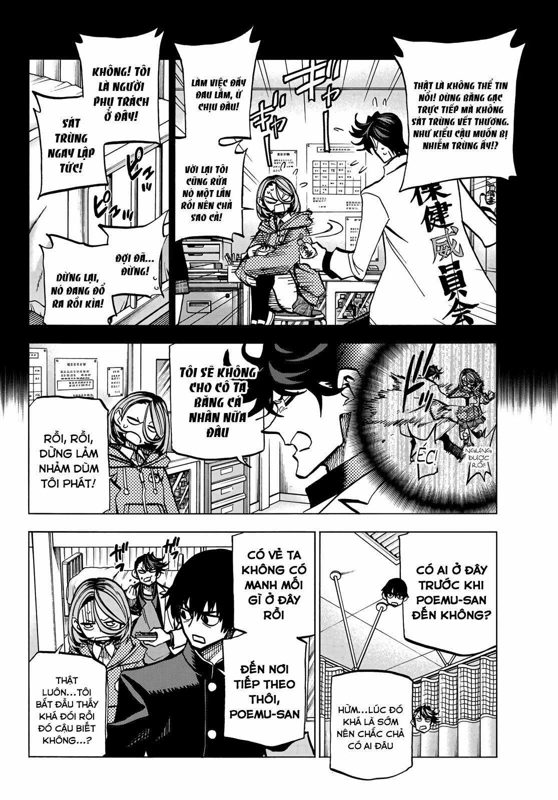 The Story Between a Dumb Prefect and a High School Girl with an Inappropriate Skirt Length Chapter 6 trang 8