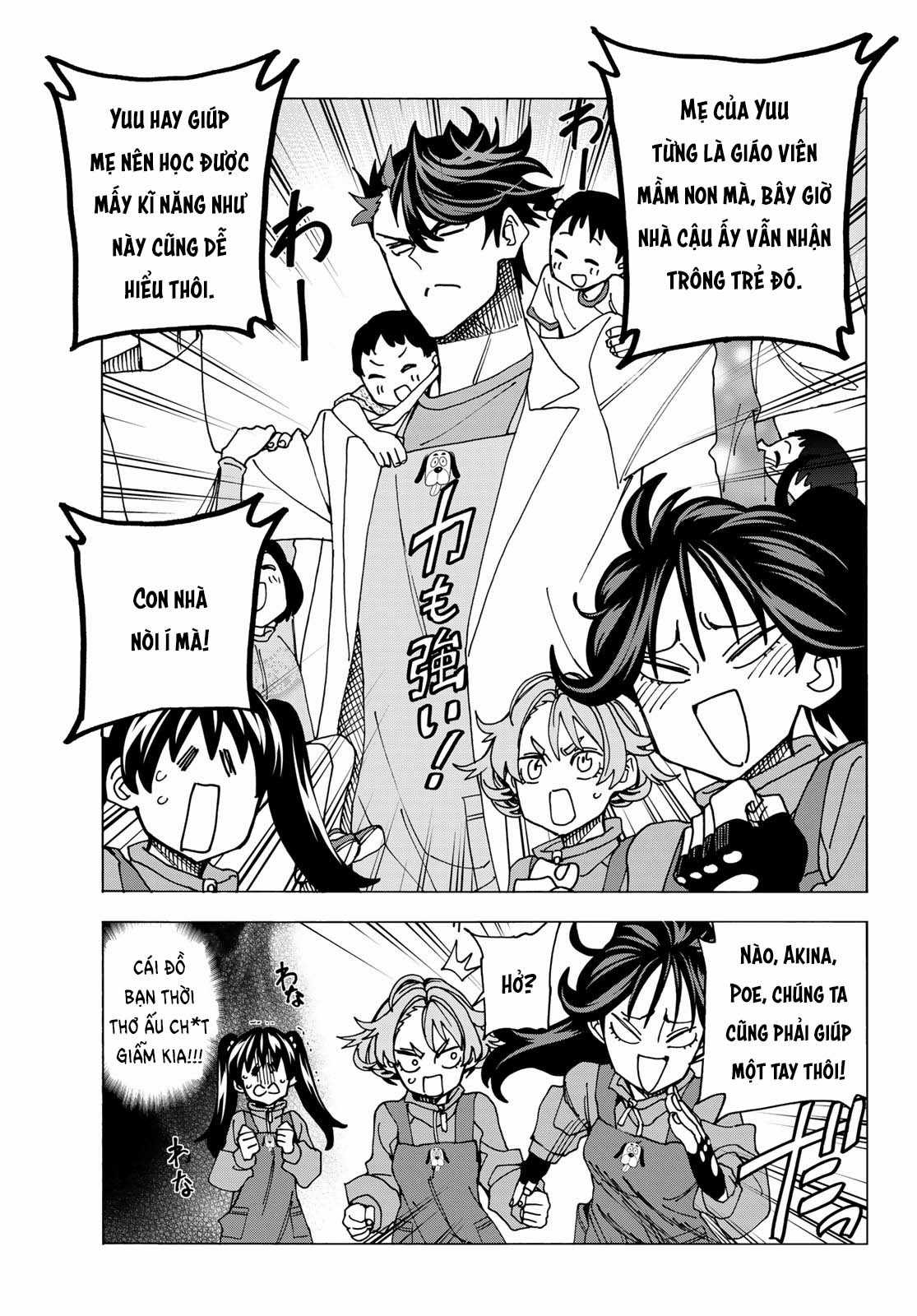 The Story Between a Dumb Prefect and a High School Girl with an Inappropriate Skirt Length Chapter 61 trang 14