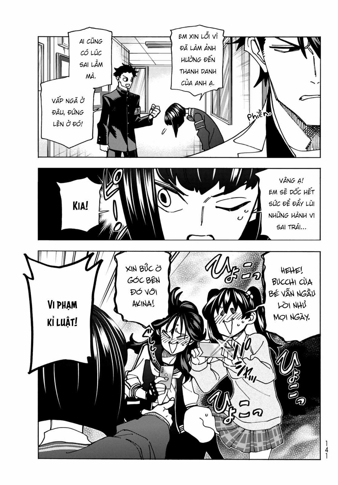 The Story Between a Dumb Prefect and a High School Girl with an Inappropriate Skirt Length Chapter 62 trang 10